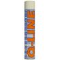 Permanent Line Marking Spray, Colour: White Aerosol Line Marker 750ml Aerosol Can