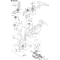 Transmission Assembly for Husqvarna R111 B5 Riders