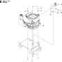 Engine Assembly for Husqvarna R111 B5 Riders