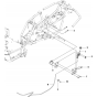 Controls Assembly-2 for Husqvarna R112 C Riders