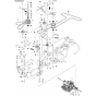 Transmission Assembly for Husqvarna R115 B Riders