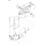 Chassis Rear Assembly for Husqvarna R115 C Riders