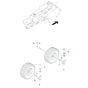 Wheel Assembly for Husqvarna R 200iX Ride-On Mower