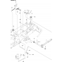 Mower Lift/Deck Lift Assembly for Husqvarna R213 C Riders