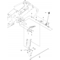 Height Adjustment Assembly for Husqvarna R216 AWD Riders