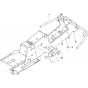 Chassis/Frame Assembly for Husqvarna R216 T AWD Riders