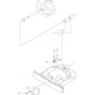 Chassis Rear Assembly-1 for Husqvarna R216 T AWD Riders