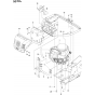 Engine Assembly for Husqvarna R316 T Riders