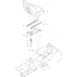 Seat Assembly for Husqvarna R316 T Riders