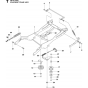 Frame Assembly for Husqvarna R316 T AWD Riders