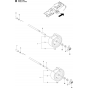 Wheels and Tires Assembly for Husqvarna R316 Ts AWD Riders