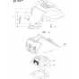 Cover Assembly-2 for Husqvarna R316 Ts AWD Riders