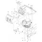 Engine Assembly for Husqvarna R316 TX AWD Riders