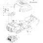 Cover Assembly-1 for Husqvarna R316 TX AWD Riders