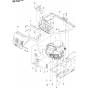 Engine Assembly for Husqvarna R316 TXs AWD Riders