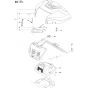 Cover Assembly-2 for Husqvarna R318 Riders