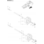 Wheels and Tires Assembly for Husqvarna R320 AWD Riders