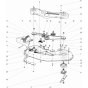 48"/122cm Cutting Deck Assembly-1 for Husqvarna R332T AWD Riders