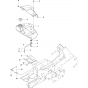 Fuel System Assembly for Husqvarna R418 Ts Riders