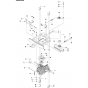 Chassis Rear Assembly for Husqvarna R418 Ts Riders