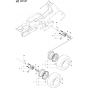 Wheels and Tires Assembly for Husqvarna R422 Ts AWD Riders