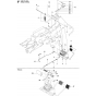 Pedals Assembly for Husqvarna R422 Ts AWD Riders