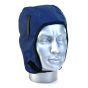 Two Layer Winter Hat/Helmet Liner - Navy (Red Lining)