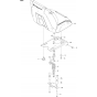 Seat Assembly for Husqvarna RC 320Ts AWD Riders