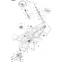 Steering Assembly for Husqvarna RC 320Ts AWD Riders