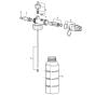 Foam Nozzle Assembly for Stihl RE 109 Pressure Washer