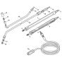 Spray Lance Assembly for Stihl RE 109 Pressure Washer