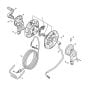 Hose Reel Assembly for Stihl RE 129 PLUS Pressure Washer