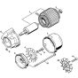 Electric Motor Assembly for Stihl RE 101K Cold Pressure Washer