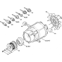 Electric Motor, Connecting Cable for Stihl RE 108 Cold Pressure Washers.