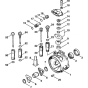 Pump Housing Assembly for Stihl RE 220 K, RE 240 K, RB 220 K Cold Pressure Washers.