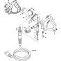 Spray Gun, High-Pressure Hose Assembly for Stihl RE 362, RE 362 PLUS, RE 462, RE 462 PLUS Cold Pressure Washers.