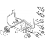 Chassis Assembly for Stihl RE500W, RE530W, RE560W Hot Pressure Washers