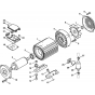 Electric Motor Assembly for Stihl RE521 Hot Pressure Washer