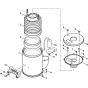 Heat Exchanger Assembly for Stihl RE521, RE551, RE581 Hot Pressure Washers