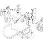 Fuel Tank, Fuel Pump Assembly for Stihl RE520W, RE550W, RE580W Hot Pressure Washers