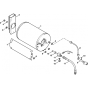 Heat Exchanger Assembly for Stihl RE660W, RE880W Hot Pressure Washers