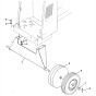 Rear Axle Assembly for Altrad Belle Premier T Site Mixer