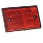 Reflex Rear Red Reflector E Approved Overall width 75mm