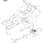 Pedals Assembly for Husqvarna Rider 11 C Ride on Mowers