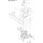 Transmission-2 Assembly for Husqvarna Rider 13 AWD Ride on Mowers