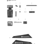 Decal Assembly for Husqvarna Rider 13 AWD Ride on Mowers