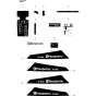 Decals-1 Assembly for Husqvarna Rider 13 C Ride on Mowers