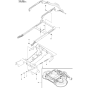 Attachments Assembly for Husqvarna Rider 13 C Ride on Mowers