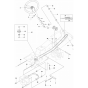 Steering Assembly for Husqvarna Rider 155 AWD Ride on Mowers