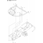 Chassis/Frame Assembly for Husqvarna Rider 155 AWD Ride on Mowers